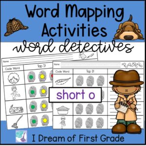 Word Mapping and Decoding Activities-Short O