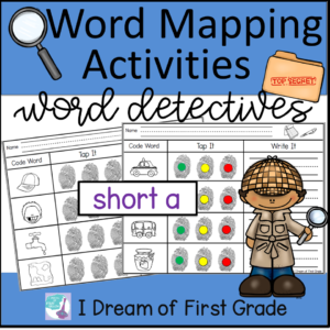 Word Mapping Activities-Short A