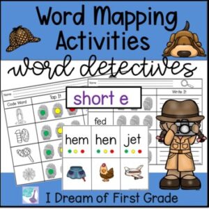 Word Mapping and Decoding Activities-Short E
