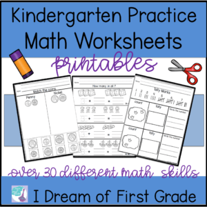 pictures of practice kindergarten math worksheets