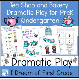 Dramatic Play Activity Preschool Kindergarten Tea Party Bake Shop