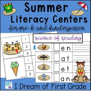 Summer Review Packet - Literacy for Kindergarten